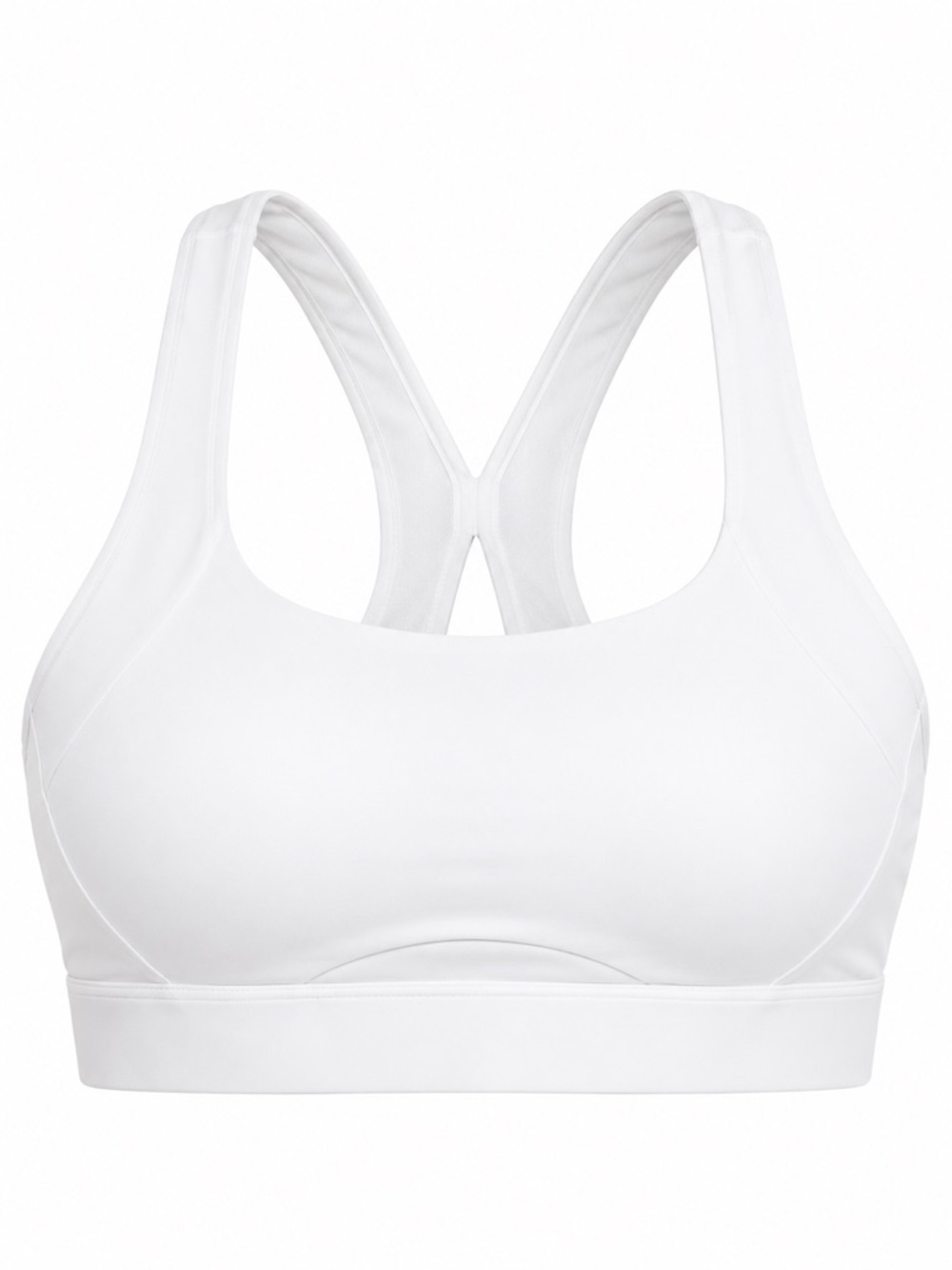 NWOT - Athleta White High Support Racerback Sports Bra